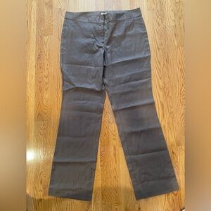 J. Jill women’s brown linen pants